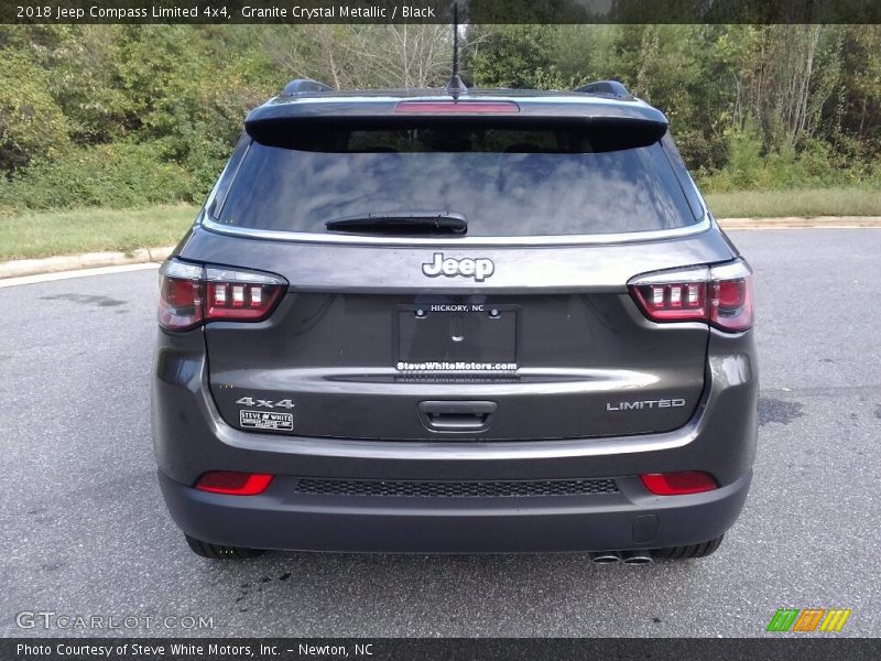 Granite Crystal Metallic / Black 2018 Jeep Compass Limited 4x4