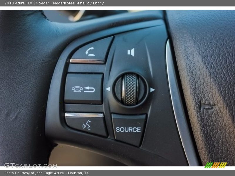 Modern Steel Metallic / Ebony 2018 Acura TLX V6 Sedan
