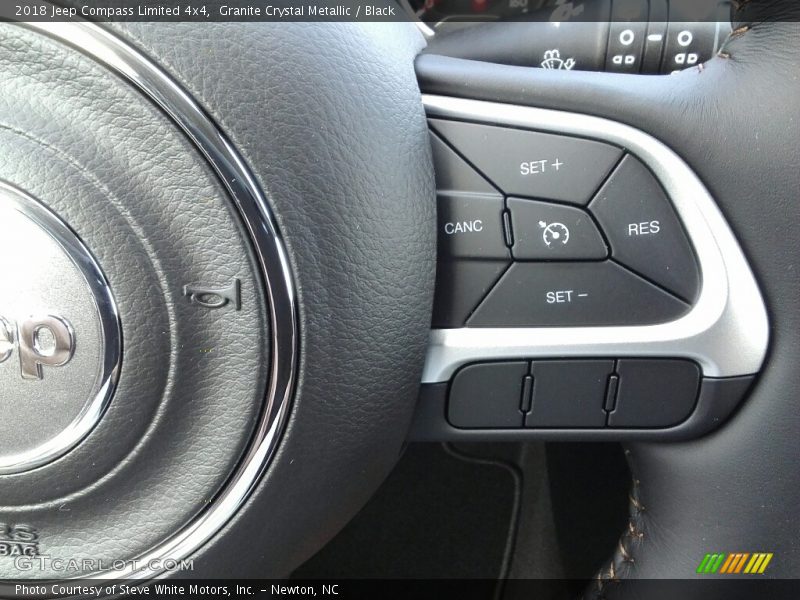 Granite Crystal Metallic / Black 2018 Jeep Compass Limited 4x4