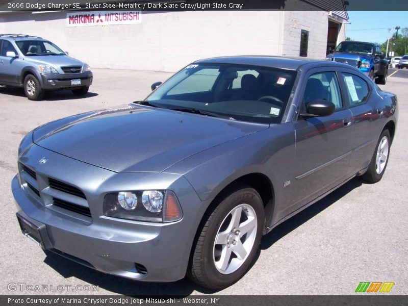 Silver Steel Metallic / Dark Slate Gray/Light Slate Gray 2006 Dodge Charger SE
