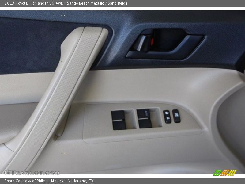 Sandy Beach Metallic / Sand Beige 2013 Toyota Highlander V6 4WD