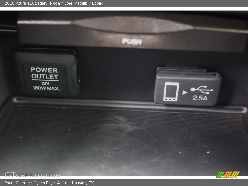 Modern Steel Metallic / Ebony 2018 Acura TLX Sedan
