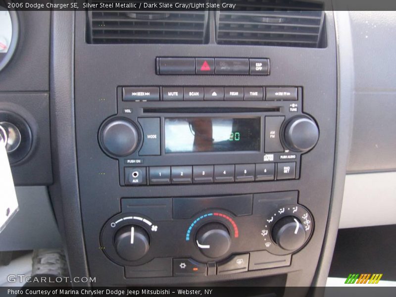 Silver Steel Metallic / Dark Slate Gray/Light Slate Gray 2006 Dodge Charger SE
