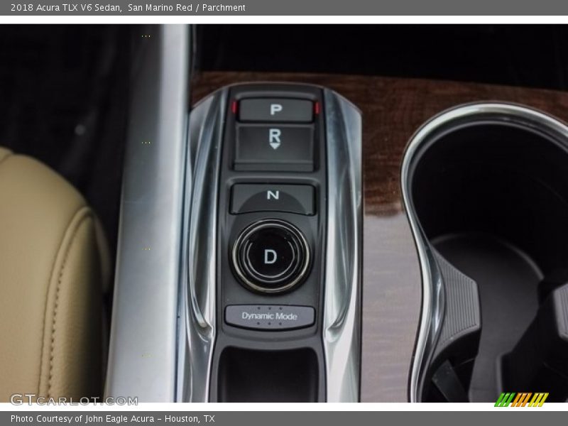 San Marino Red / Parchment 2018 Acura TLX V6 Sedan