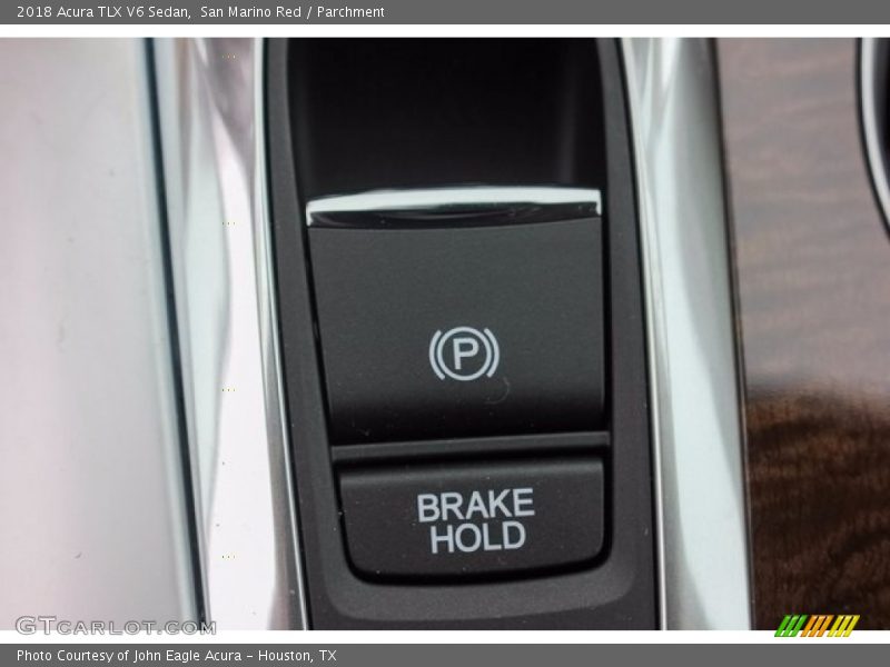 San Marino Red / Parchment 2018 Acura TLX V6 Sedan