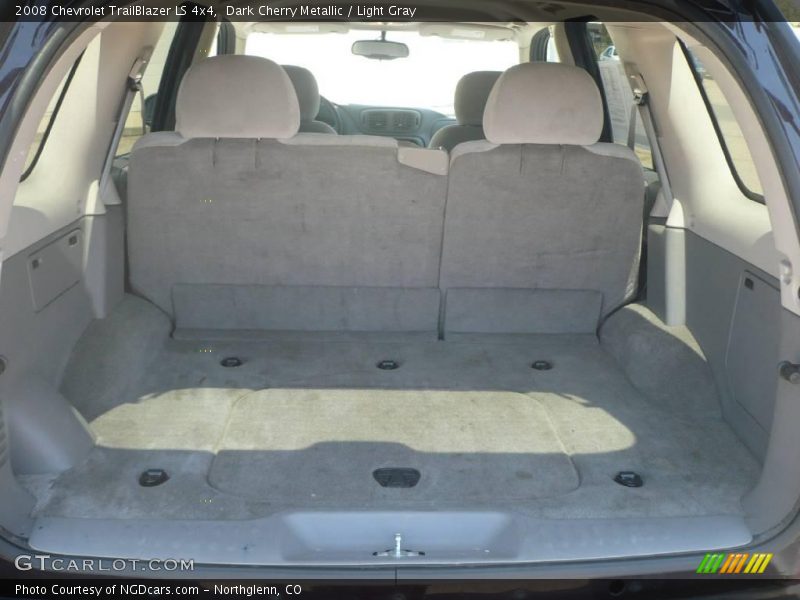 Dark Cherry Metallic / Light Gray 2008 Chevrolet TrailBlazer LS 4x4