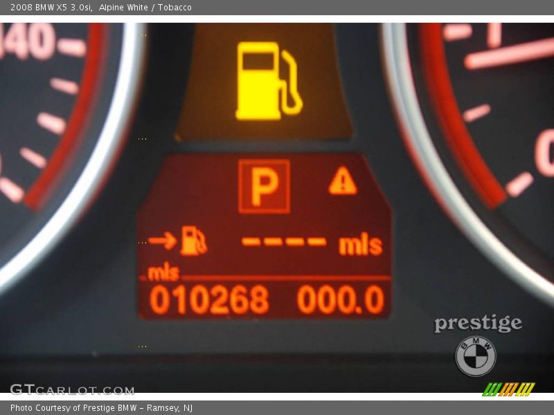 Alpine White / Tobacco 2008 BMW X5 3.0si