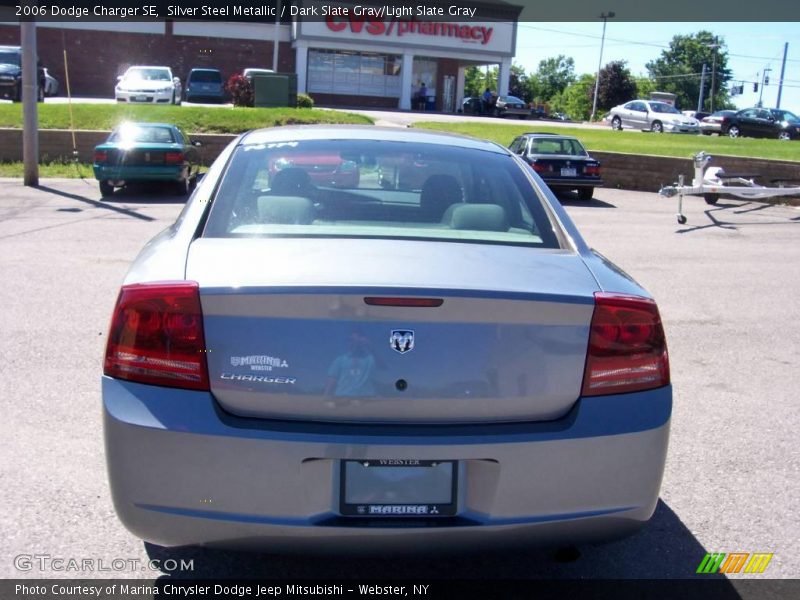 Silver Steel Metallic / Dark Slate Gray/Light Slate Gray 2006 Dodge Charger SE