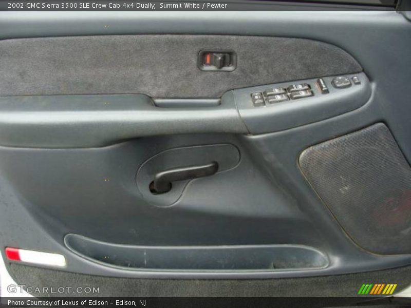 Summit White / Pewter 2002 GMC Sierra 3500 SLE Crew Cab 4x4 Dually