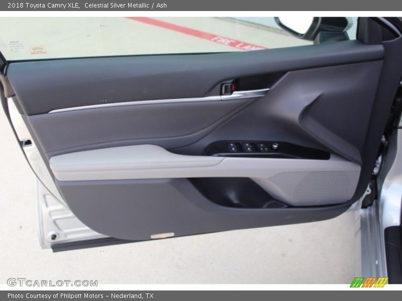 Celestial Silver Metallic / Ash 2018 Toyota Camry XLE