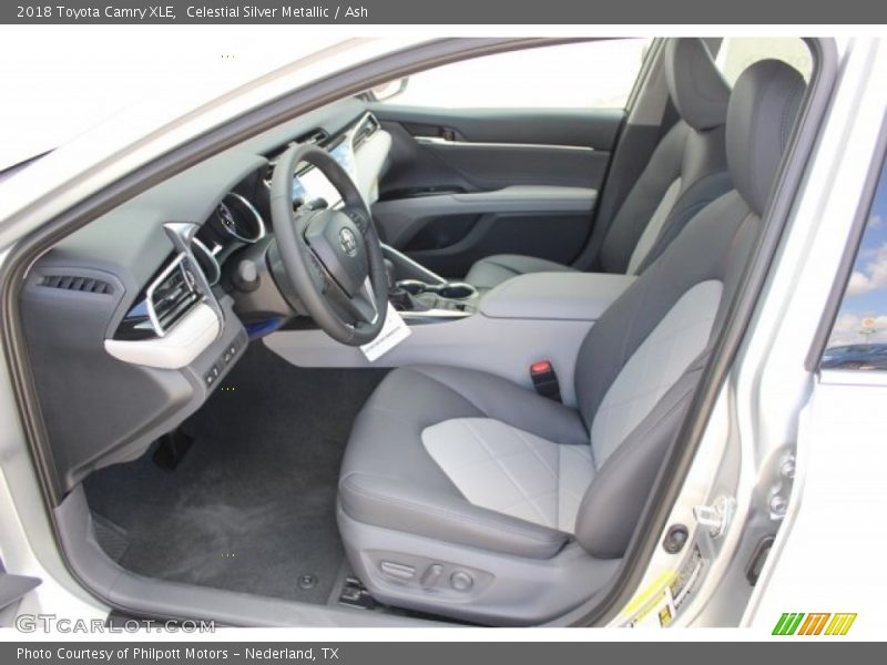 Celestial Silver Metallic / Ash 2018 Toyota Camry XLE