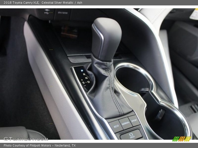 Celestial Silver Metallic / Ash 2018 Toyota Camry XLE