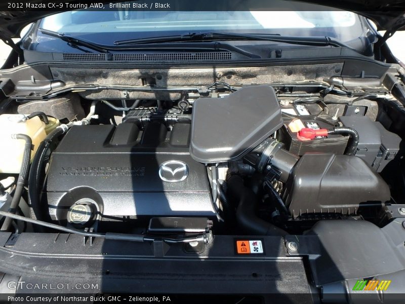 Brilliant Black / Black 2012 Mazda CX-9 Touring AWD