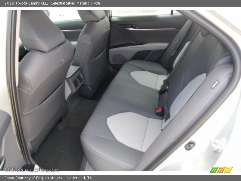 Celestial Silver Metallic / Ash 2018 Toyota Camry XLE