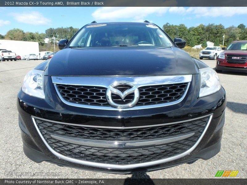 Brilliant Black / Black 2012 Mazda CX-9 Touring AWD