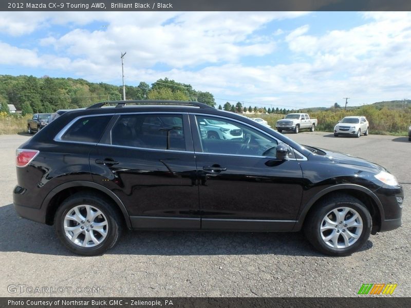 Brilliant Black / Black 2012 Mazda CX-9 Touring AWD