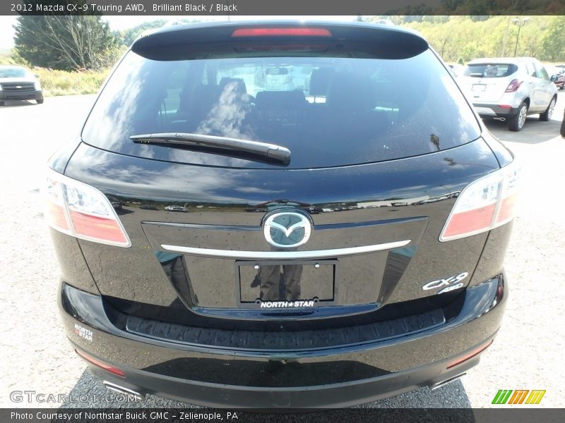 Brilliant Black / Black 2012 Mazda CX-9 Touring AWD