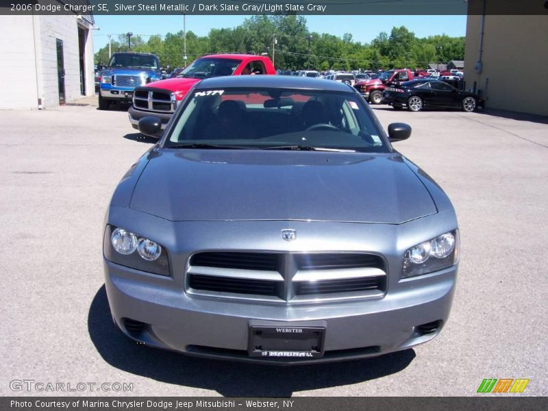 Silver Steel Metallic / Dark Slate Gray/Light Slate Gray 2006 Dodge Charger SE