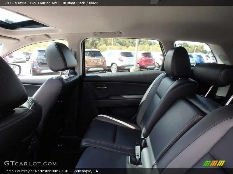 Brilliant Black / Black 2012 Mazda CX-9 Touring AWD