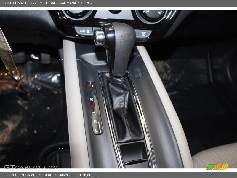 Lunar Silver Metallic / Gray 2018 Honda HR-V LX