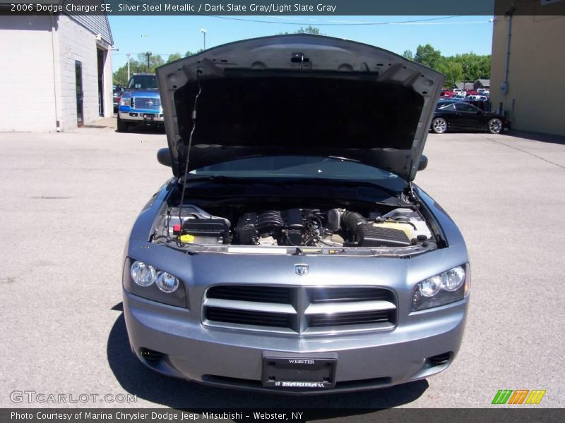 Silver Steel Metallic / Dark Slate Gray/Light Slate Gray 2006 Dodge Charger SE