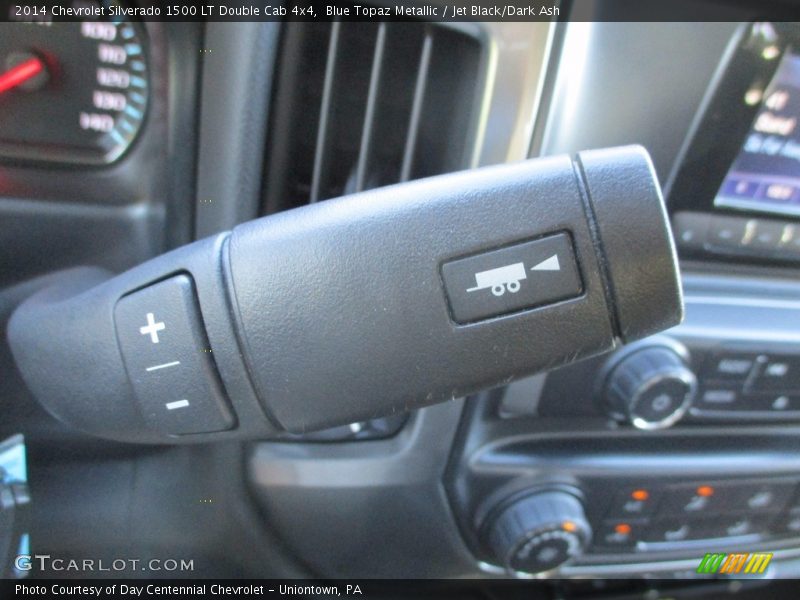 Blue Topaz Metallic / Jet Black/Dark Ash 2014 Chevrolet Silverado 1500 LT Double Cab 4x4