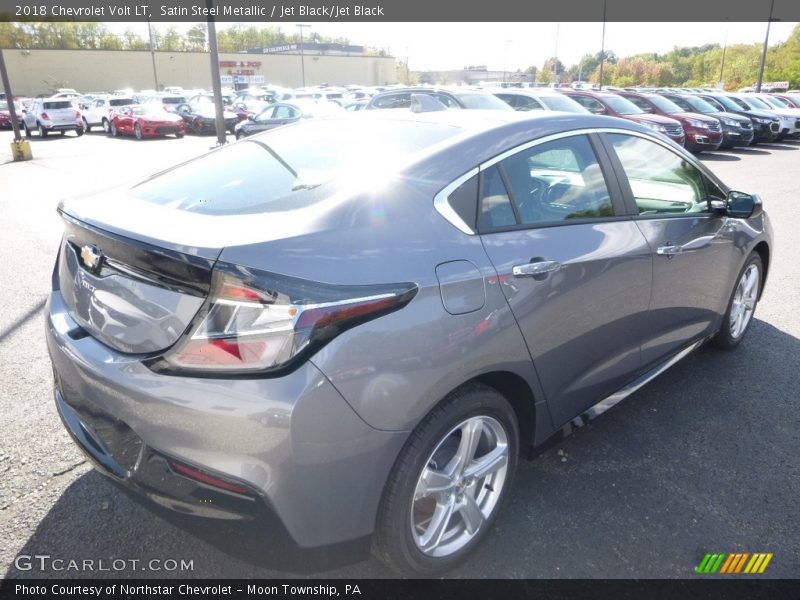 Satin Steel Metallic / Jet Black/Jet Black 2018 Chevrolet Volt LT