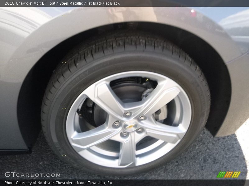 Satin Steel Metallic / Jet Black/Jet Black 2018 Chevrolet Volt LT