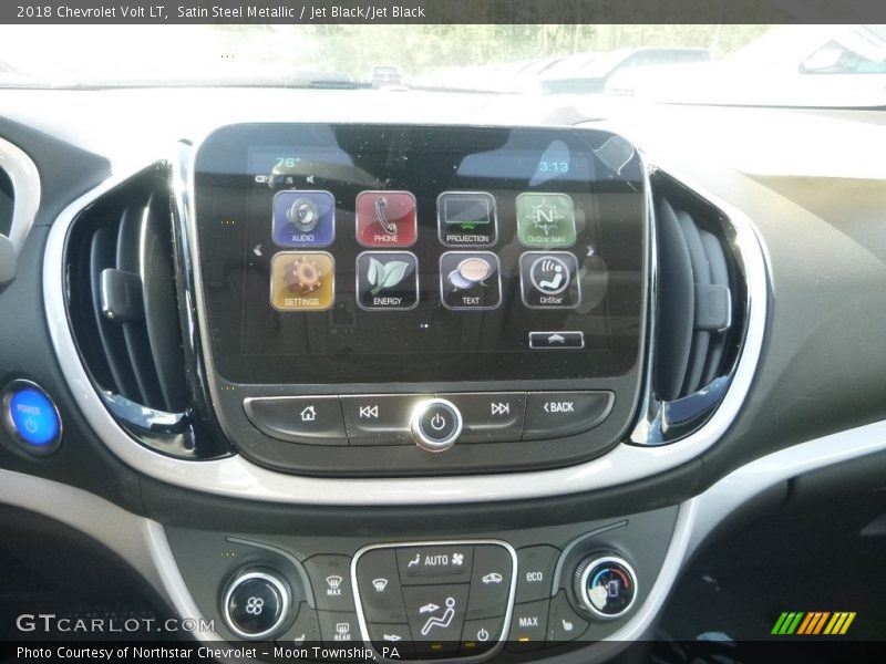 Satin Steel Metallic / Jet Black/Jet Black 2018 Chevrolet Volt LT