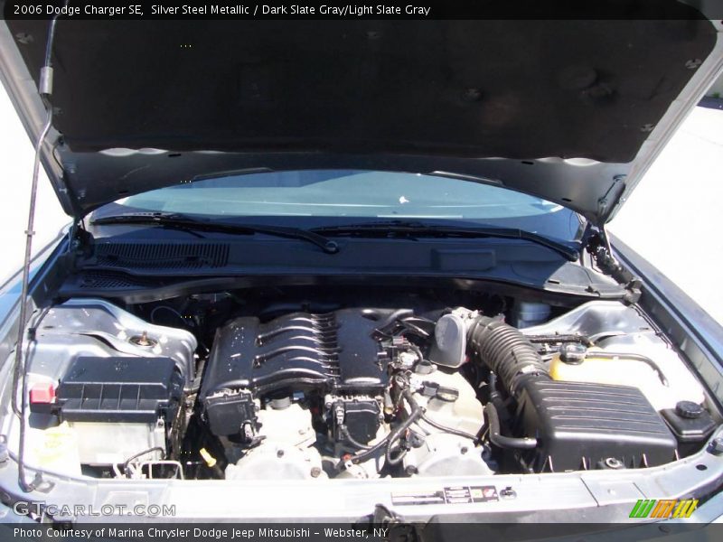Silver Steel Metallic / Dark Slate Gray/Light Slate Gray 2006 Dodge Charger SE