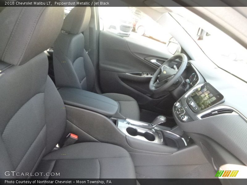 Pepperdust Metallic / Jet Black 2018 Chevrolet Malibu LT