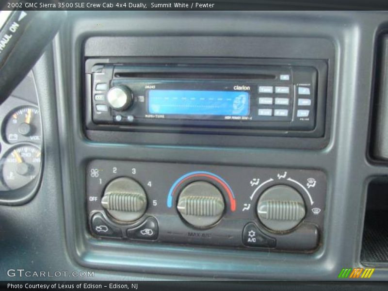 Summit White / Pewter 2002 GMC Sierra 3500 SLE Crew Cab 4x4 Dually