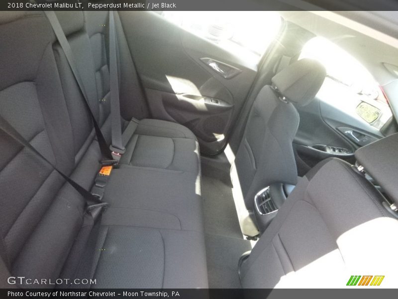 Pepperdust Metallic / Jet Black 2018 Chevrolet Malibu LT