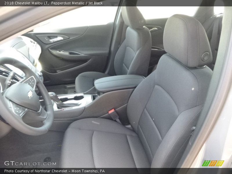 Pepperdust Metallic / Jet Black 2018 Chevrolet Malibu LT