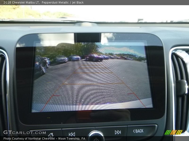 Pepperdust Metallic / Jet Black 2018 Chevrolet Malibu LT