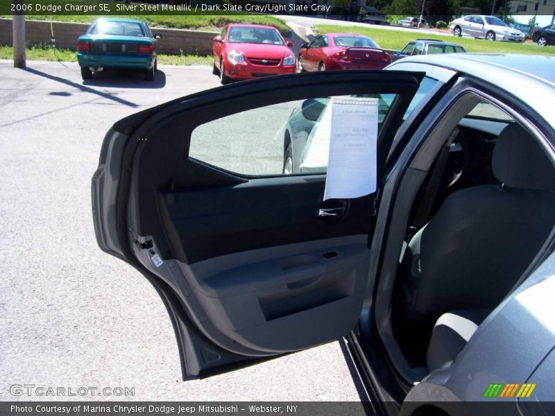 Silver Steel Metallic / Dark Slate Gray/Light Slate Gray 2006 Dodge Charger SE