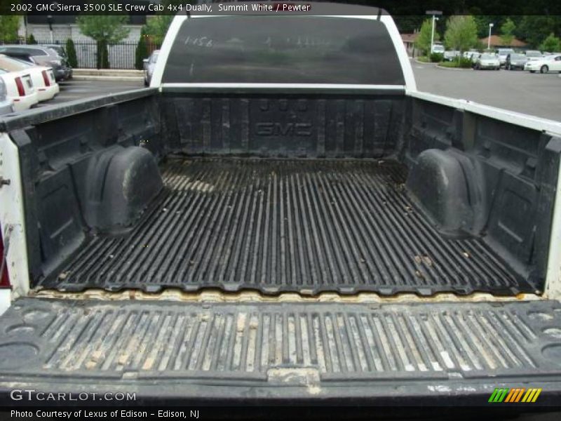 Summit White / Pewter 2002 GMC Sierra 3500 SLE Crew Cab 4x4 Dually