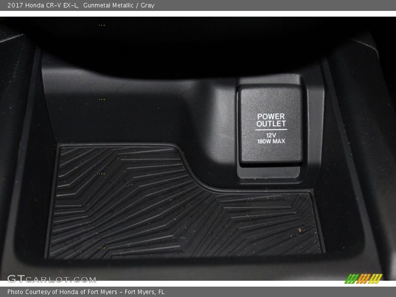 Gunmetal Metallic / Gray 2017 Honda CR-V EX-L