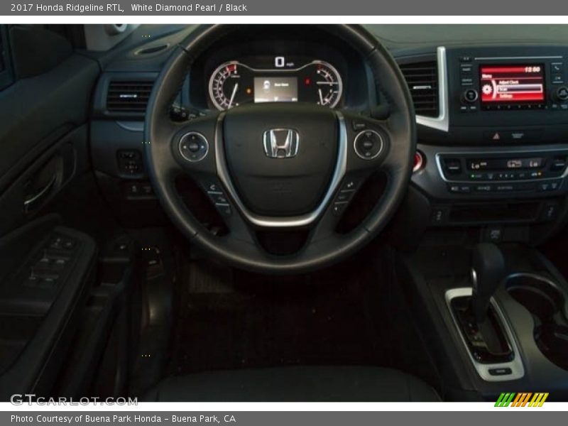 White Diamond Pearl / Black 2017 Honda Ridgeline RTL
