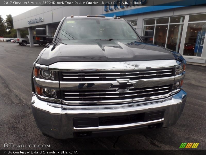 Black / Dark Ash/Jet Black 2017 Chevrolet Silverado 2500HD Work Truck Double Cab 4x4
