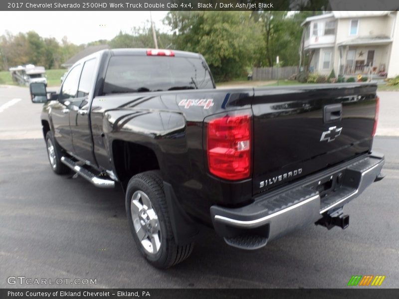 Black / Dark Ash/Jet Black 2017 Chevrolet Silverado 2500HD Work Truck Double Cab 4x4