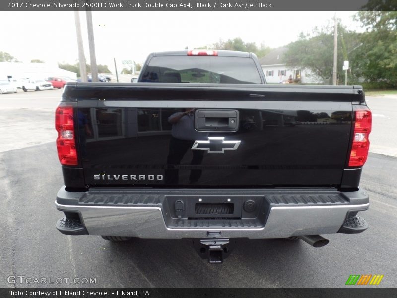 Black / Dark Ash/Jet Black 2017 Chevrolet Silverado 2500HD Work Truck Double Cab 4x4
