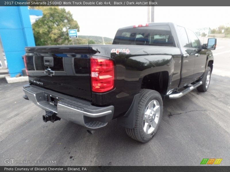 Black / Dark Ash/Jet Black 2017 Chevrolet Silverado 2500HD Work Truck Double Cab 4x4