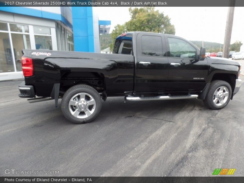 Black / Dark Ash/Jet Black 2017 Chevrolet Silverado 2500HD Work Truck Double Cab 4x4