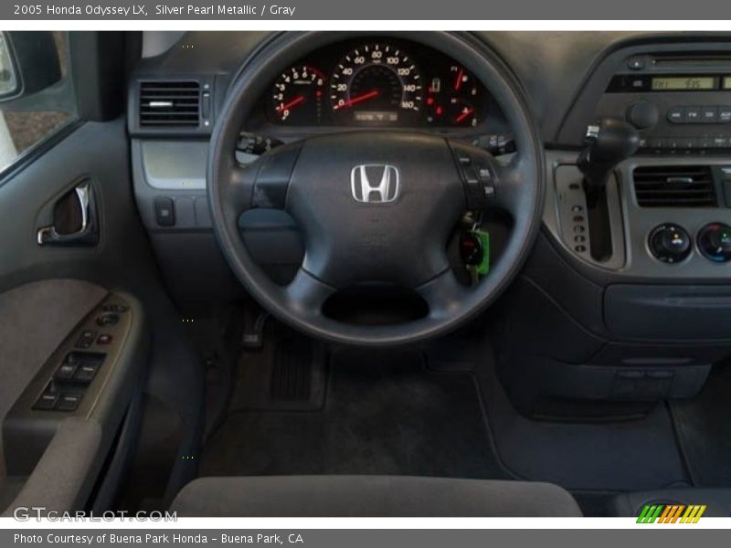 Silver Pearl Metallic / Gray 2005 Honda Odyssey LX