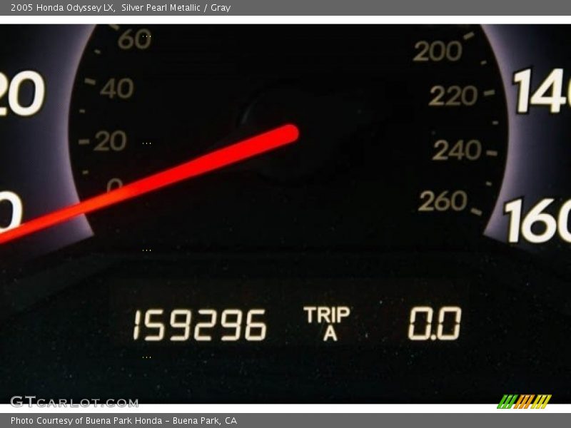 Silver Pearl Metallic / Gray 2005 Honda Odyssey LX