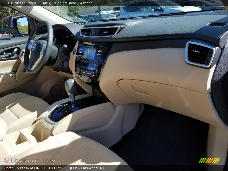 Midnight Jade / Almond 2016 Nissan Rogue SL AWD