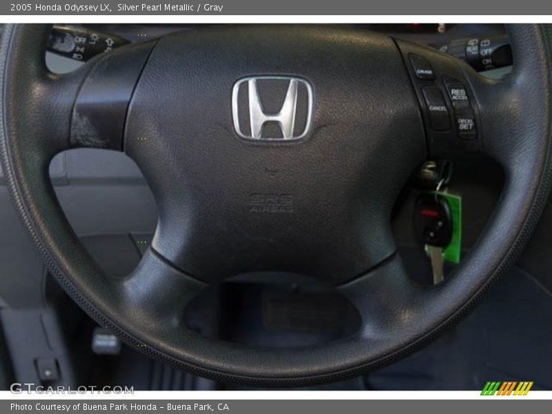 Silver Pearl Metallic / Gray 2005 Honda Odyssey LX