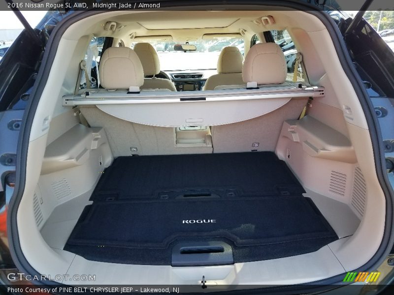 Midnight Jade / Almond 2016 Nissan Rogue SL AWD