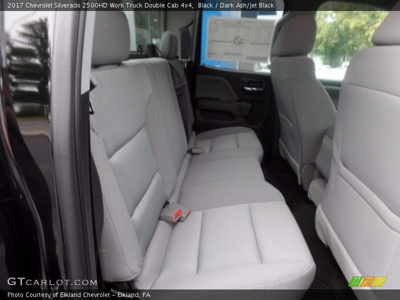 Black / Dark Ash/Jet Black 2017 Chevrolet Silverado 2500HD Work Truck Double Cab 4x4